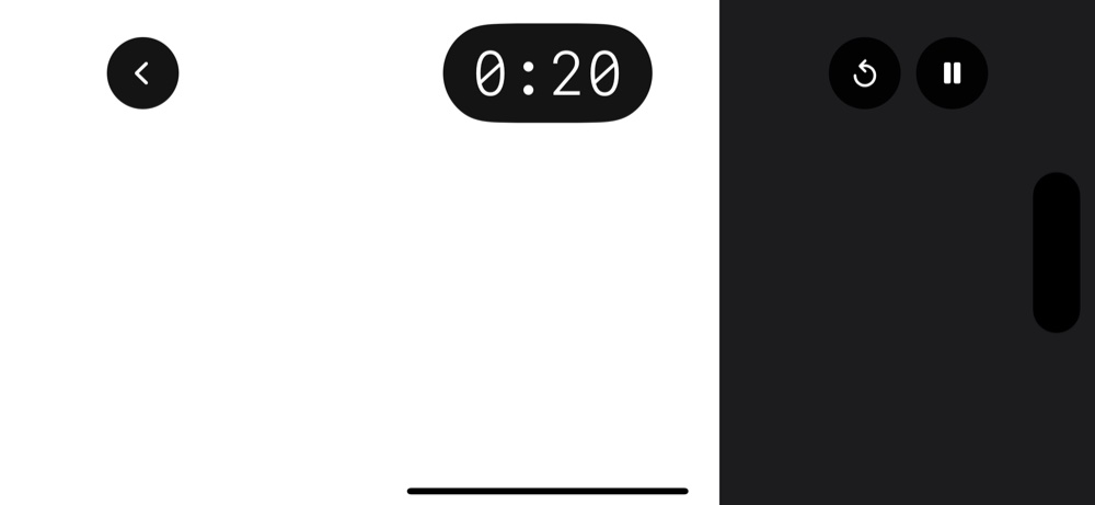 Progress Bar Timerのカウントダウン画面